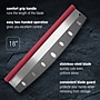 Old Stone 18 In. Pizza Rocker, Red/Silver (PR18-R)~#|#~5D3C30E7-38FB-4EBE-A6D6E980FE342D01_sc7