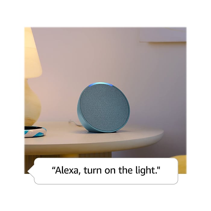 Amazon Echo Pop Bluetooth/Wi-Fi Wireless Smart Speaker with Alexa
