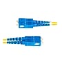 StarTech 1m (3.3ft) LC to SC (UPC) Duplex OS2 Single Mode Fiber Optic Cable, 9/125, Yellow (SMLCSC-OS2-1M)~#|#~5D3DD537-1CDE-4525-9778B8B2A1ED74DA_sc7