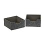 Household Essentials Drawer Organizers, Graphite Linen, 2/Pack (7572-1)~#|#~5D3FB12A-2D89-4C5F-B514610646C27CB1_sc7