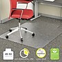 Alera Carpet Chair Mat with Lip, 45" x 53'', Low-Pile, Clear (ALEMAT4553CFPL)~#|#~AAE85413-776A-41B6-93DF6217D8D55D06_sc7