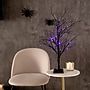 Nearly Natural 2' Pre-Lit Halloween Deluxe Black Twig Artificial Fall Tree with 44 Orange and Purple LED Lights (T4762)~#|#~14DDD104-6D7E-4522-A30CFDB5FFDEA514_sc7