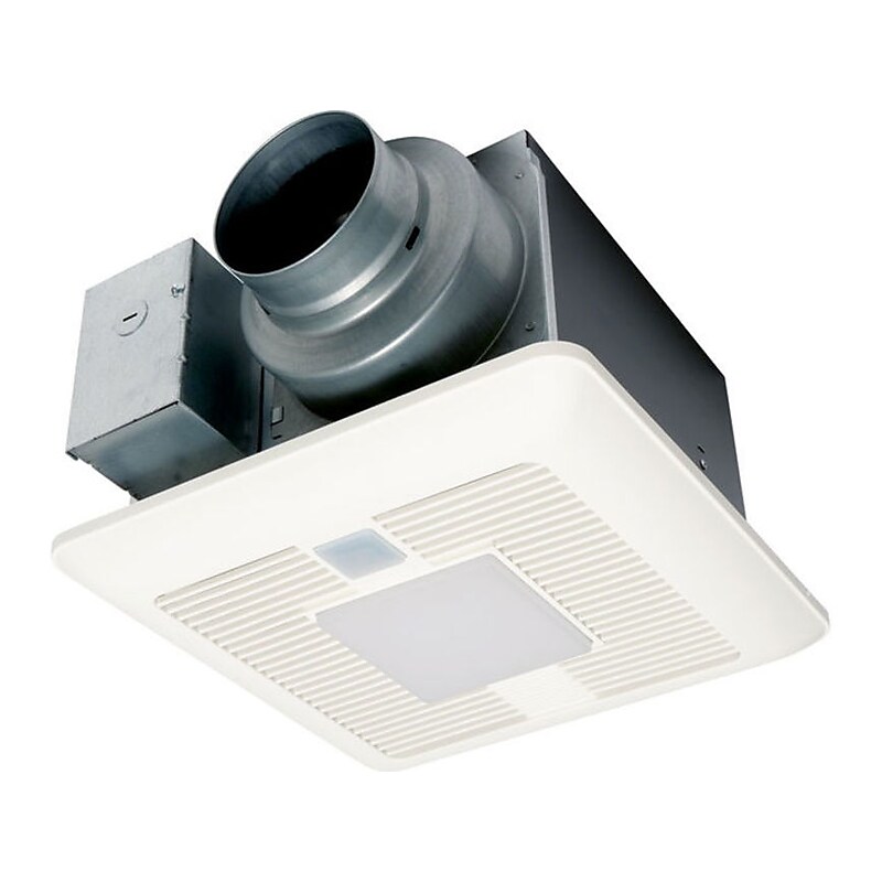Panasonic WhisperSense 3.1" - 4" Traditional Bathroom Fan, White (FV-0511VQCL1) image 1
