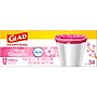 Glad Odorshield 4 Gallon Drawstring Kitchen Trash Bag, Febreeze Cherry Blossom, Pink, 34 Bags/Box (79274)~#|#~5D5B9689-34F6-4F6E-8144B77AC57FE8AC_sc7