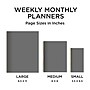 2025-2026 TF Publishing Garden of Green 9" x 11" Academic Year Weekly & Monthly Planner, Paperboard Cover, Green (AY26-9708)~#|#~5D5C03C2-DCB8-46A2-BAC30DE5009944E4_sc7