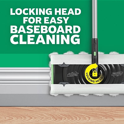 Swiffer Sweep and Mop Deluxe, 2-in-1 Floor Mopping and Sweeping Kit - Thumbnail 3