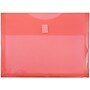 JAM Paper Premium Plastic Document File, Letter, Red, 3/Pack (218V1REX3)~#|#~5D5D20DE-C954-4AE4-B1A9B15D7619CDC5_sc7