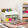 Mind Reader 9-Compartment Plastic Desk Organizer, White (SDORG-WHT)~#|#~5D61FE3A-FFA5-41D1-AE5CDC744FBE04B2_sc7
