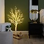 Nearly Natural 4-ft Pre-Lit Artificial White Twig Tree with 160 Warm White LED Lights (T4924)~#|#~5D67CD39-B47F-4249-93F32815431618ED_sc7