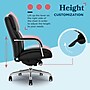 La-Z-Boy Symphony Ergonomic Bonded Leather Swivel Executive Chair, Black and Chrome (CCHR10013D)~#|#~5D6D2DB6-C5EB-4EE7-80E50C12220E49FB_sc7