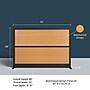 Luxor Beechwood 2-Panel Room Divider, 48"H x 70"W, Beech Grain (PPWL013)~#|#~5D738C6D-4DC3-469E-920AEDF7599BE097_sc7