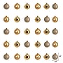 Nearly Natural Holiday Christmas Gold Shatterproof Ornament Set, 2.5", 30/Set (D1055-GL)~#|#~5D767CBF-2E5A-4A37-A2DE64282AF91DEE_sc7