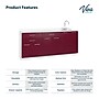 Viva Comfort 36.75'' H x 72" L Medical Cabinet with Right Sink, 6-Doors, 3-Drawers, Claret (902BASE72RSCL)~#|#~5D797975-52A7-4D24-8FFC0BF091A88708_sc7