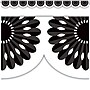 Teacher Created Resources Die-Cut Border Trim, 2.75" x 2.92', Black and White Fiesta, 12/Pack, 6 Packs/Bundle (TCR6107-6)~#|#~5D7DC591-D8AE-4FF8-8AA1E1C0799E6DAB_sc7