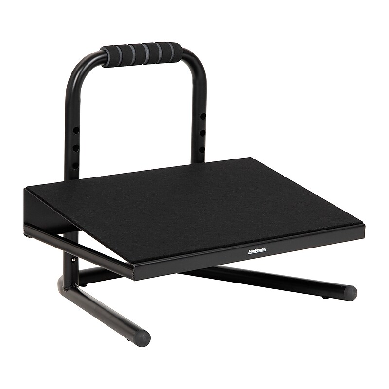 Mind Reader Tilt Adjustable Foot Rest, Black (FTHEIGHT-BLK) image 1