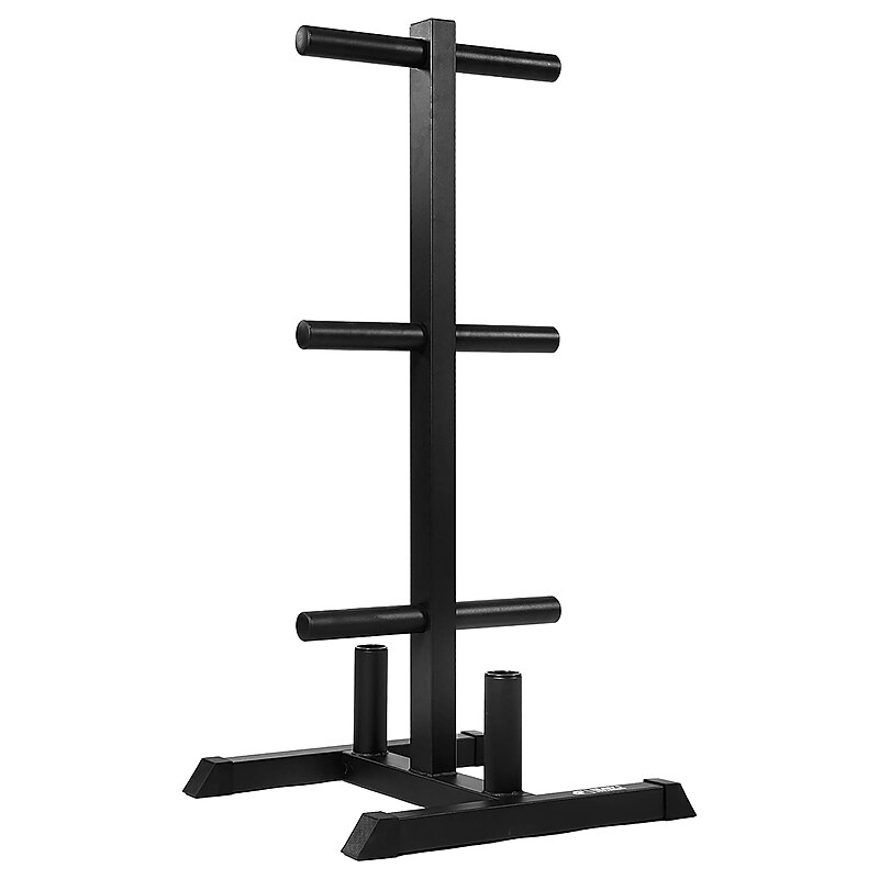 Champion Sports Jfit Weight Rack & Bar Holder, Black (J-WBHRACK) image 1
