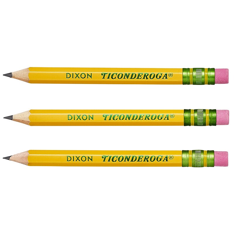 Ticonderoga Golf Pre-Sharpened Wooden Pencil, 2.2mm, #2 Medium Lead, 72/Pack (13472) image 1