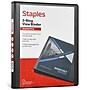 Staples 1/2" 3-Ring View Binder, D-Ring, Black (55393/26425)~#|#~5D8722CD-7622-4AF2-B36E04BB8E932097_sc7