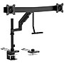 Mount-It! Dual Monitor Gas Spring Desk Mount with Pole and Crossbar For Screens Up to 32", 19.8 lbs Per Arm, Black (MI-12005)~#|#~5D87E2B4-0749-49BB-99C6DEEE30DAA24D_sc7