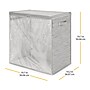 Whitmor Tall Storage Bag with Window, Gray (5455-12084)~#|#~5D8E56B4-DCD1-4A31-92FF092B57E76291_sc7