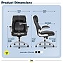 Serta Morrisen Ergonomic Faux Leather Executive Chair, Black (52958-BLK)~#|#~5D908DA8-3ADB-4E8B-8993121CD86FE213_sc7