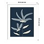 Amanti Art Two Flowers by Alisa Galitsyna Wood Framed Wall Art Print, 28"W x 33"H (A42678648386)~#|#~5D964A72-EFDF-474A-B54F3A559D76CABE_sc7