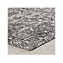 Anji Mountain Rug'd La Cienega Carpet & Hard Floor Chair Mat, 36" x 48", White/Black Polyester (AMB9032)~#|#~5D97F982-3717-4B17-85AE472CE0185C27_sc7