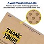 Avery Square Labels, 4" x 4", Kraft Brown, 200 Labels/Box (94100)~#|#~5D9A1FFF-3521-49FE-BD3BC6732F9C9CB6_sc7