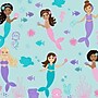 bentgo Kids Bento Box, 5-Compartment, Mermaids in the Sea, 44 oz. (BGKDPT-SEA)~#|#~5D9AA40E-2D7C-4501-8AE19811EB199A9B_sc7