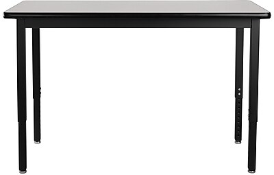 NPS HD Series Height Adjustable Heavy Duty Steel Table - Thumbnail 2
