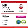 Staples Remanufactured Magenta Standard Yield Toner Cartridge Replacement for HP 414A (STRW2023ADS)~#|#~5D9D8498-02CF-4B0E-85F4EC282705047D_sc7