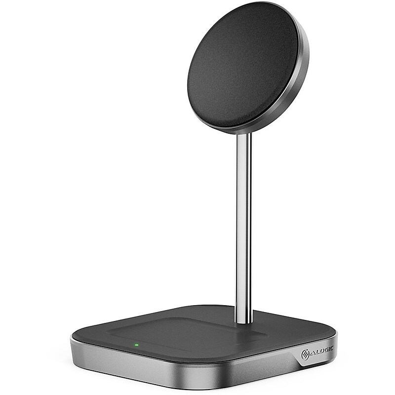 Alogic MagSpeed 2-in1 Wireless Charging Station (MSP21CS15W) image 1