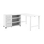 Bush Business Furniture Hustle 60"W Computer Desk and Storage Cabinet with Drawers and Shelves, White (HUS009WH)~#|#~5DAB52E0-D027-478B-8799BB08729C225A_sc7