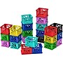 Storex Mini Storage Crates, Plastic, Assorted Colors, 24/Pack (61474U24C)~#|#~5DAD920B-AF5B-42CD-9546614C920A76DF_sc7