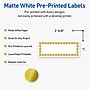 Avery Laser/Inkjet Rectangle Multipurpose Labels, 1" x 2-5/8", White, 160/Pack (S00D1G)~#|#~5DB2217D-A4E4-43B9-969AAD07481C2456_sc7