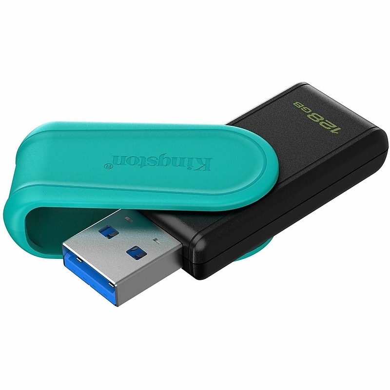 Kingston DataTraveler Exodia S 128GB USB 3.2 Flash Drive, Turquoise (DTXS/128GB) image 1