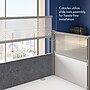 Bush Business Furniture ProBiz 55"H x 63"W Cubicle Workstation, White (100871DG-17)~#|#~5DB62583-EFBF-480C-B0D7BD60D6E8C5AE_sc7