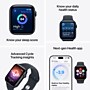 Apple Watch SE 3 GPS + Cellular Smartwatch, 40mm, Midnight Aluminum Case with Navy Blue Sport Band, Medium/Large (MJLJ4LW/A)~#|#~5DB8FB6F-D8EC-4B9A-BD96617AF5C5A819_sc7