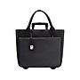 Francine Collection Florence Faux Leather Tote Bag, Black (FLORLRT-01)~#|#~5DBD05BB-2465-41C0-99A82D86FC49CE07_sc7