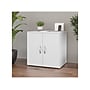 Bush Business Furniture Studio C 30" Storage Cabinet with 2 Shelves, White (SCS130WH)~#|#~5DC543E5-ED75-4F7B-899DCFB777E0B141_sc7