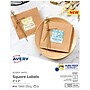 Avery Print-to-the-Edge Laser/Inkjet Square Labels, 2" x 2", Glossy White, 120 Labels/Pack (22565)~#|#~5DC7600A-EBDB-46D2-91C6DF57A27ADC9B_sc7