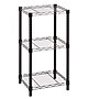 Honey-Can-Do Small 3-Tier Adjustable Storage Shelving Unit, 15"W, Black (SHF-09209)~#|#~5DD5E719-5510-493D-8CB5E1711B2F3DA8_sc7