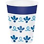 Creative Converting Blue Willow Party Paper Cups, Blue/White, 32/Pack (DTC365103CUP)~#|#~5DD963CC-CD9D-43B6-8100B25B7FB5793F_sc7