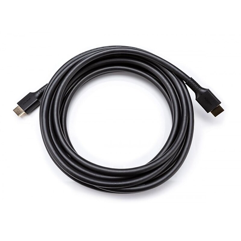 Logitech HDMI Audio/Video TV Cable, Male to Male, Black (993-002501) image 1