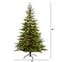 Nearly Natural 7-ft North Carolina Spruce Artificial Christmas Tree with 450 Clear Lights and 931 Bendable Branches (T1887)~#|#~5DE56F9F-E8F6-4FD4-94F199E732232BAB_sc7