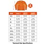 GloWear 8093 High Visibility Long Sleeve T-Shirt, Orange, Small (21822)~#|#~5DEC35C5-1B7A-42ED-B3B390A0CC926B1B_sc7