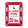 Command Extra Large Hanging Strips, 20 lb., White, 16 Pairs/Pack (17217-16NA)~#|#~5DF3DBAA-08F4-40A7-8AB8306B041DE997_sc7