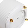 Mind Reader 5-Compartment Rotating Plastic Pen Holder, White (SPINPEN-WHT)~#|#~5DF6647A-2428-4B55-8DCAB38DBEA180F8_sc7