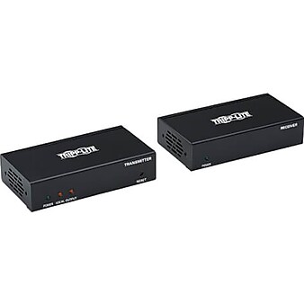 Tripp Lite HDMI to RJ45 Audio/Video Extender Kit, Female to Male, Black (B127-1A1-HH)
