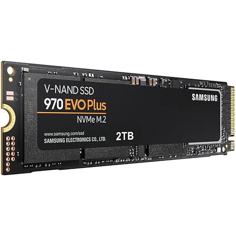 Samsung 970 EVO Plus 2TB M.2 PCI Express Internal Solid State Drive, V-NAND (MZ-V7S2T0B/AM) image 1